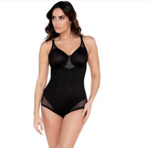 Miracle Suit Body Briefer Shaper Sz 40D Black #307D